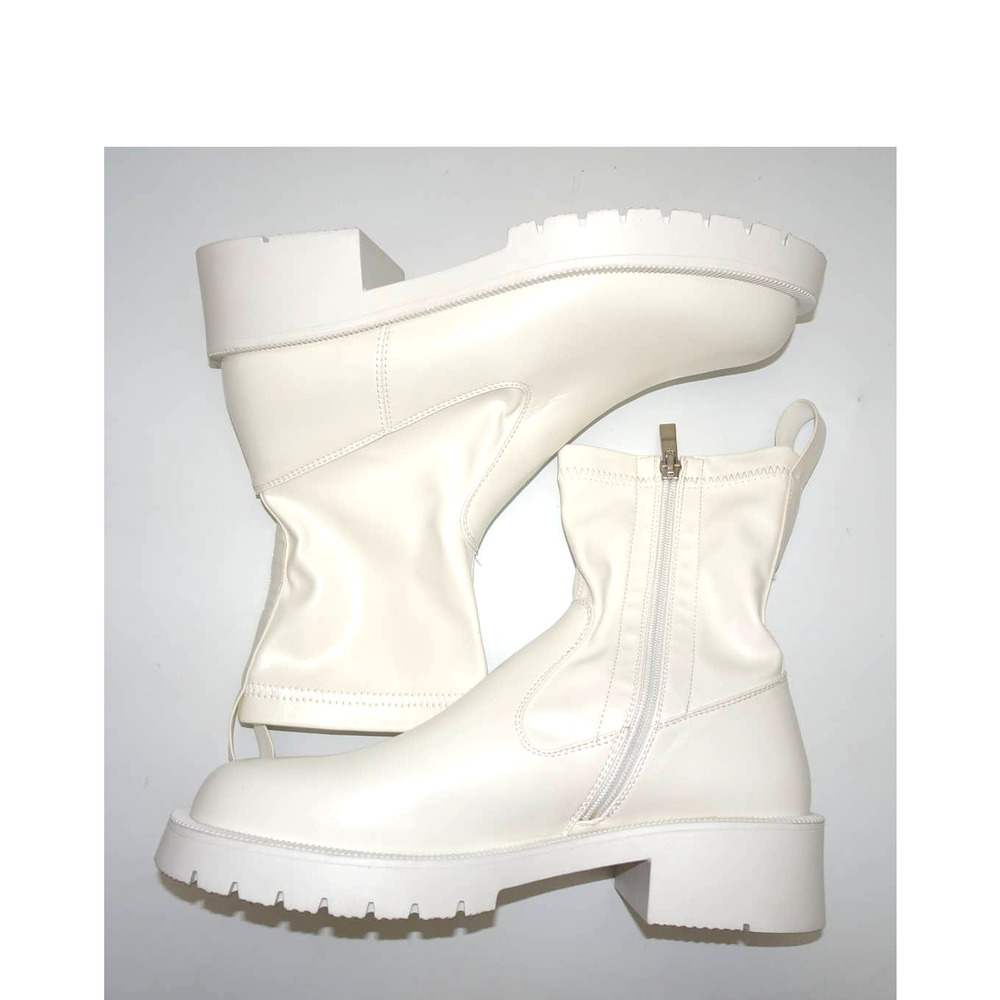 Halloween Women's White Ankle Costume Boots Size 9.5